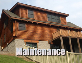  Kernersville, North Carolina Log Home Maintenance